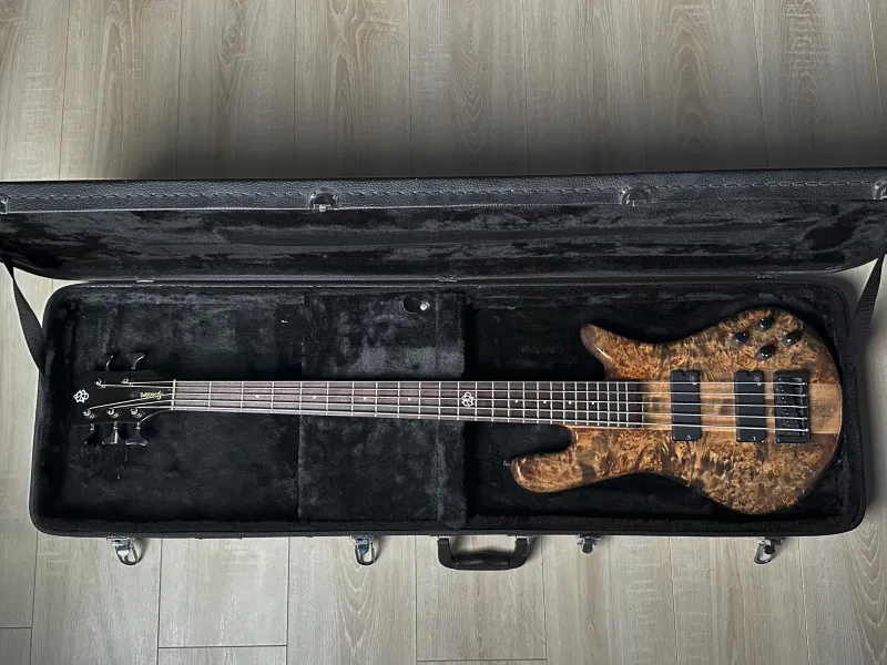 Spector NS Ethos 5 Super Faded Black Gloss Basszusgitár Spector NS Ethos 5 Super Faded Black Gloss Basszusgitár