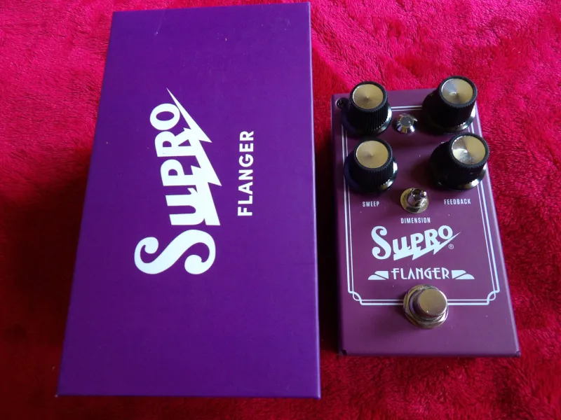 Supro 1309 Flanger USA Effekt pedál Supro 1309 Flanger USA Effekt pedál