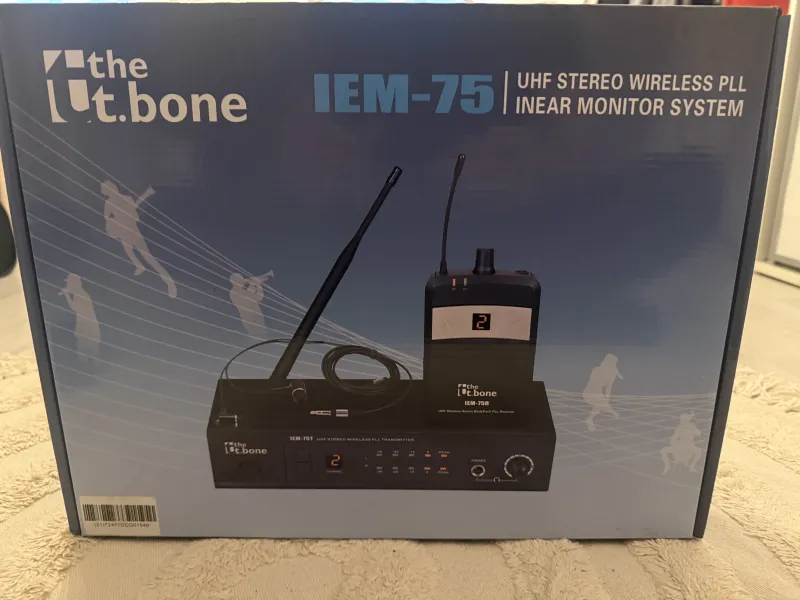 Tbone IEM 75 Fülmonitor Tbone IEM 75 Fülmonitor