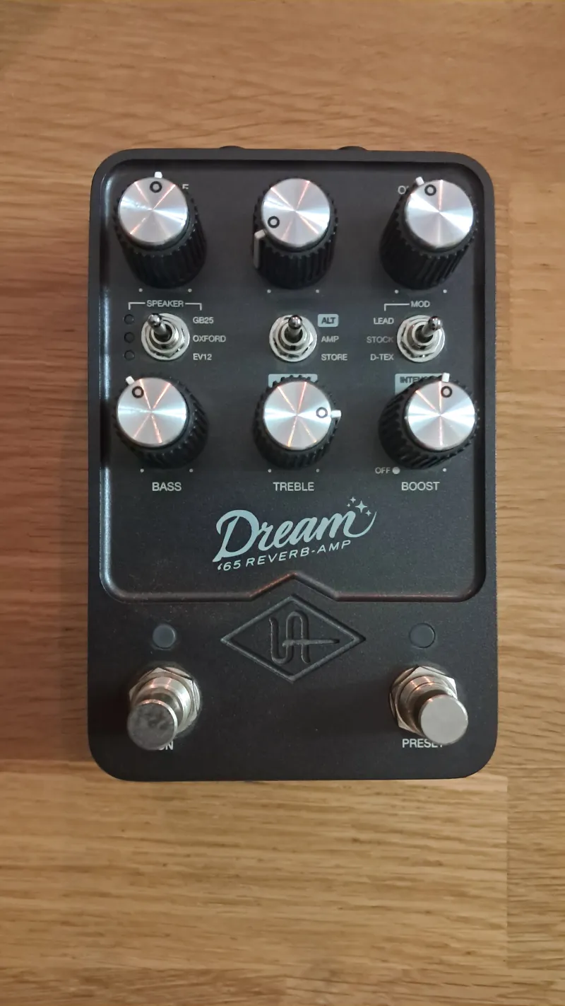 Universal Audio Dream 65 Effekt pedál Universal Audio Dream 65 Effekt pedál