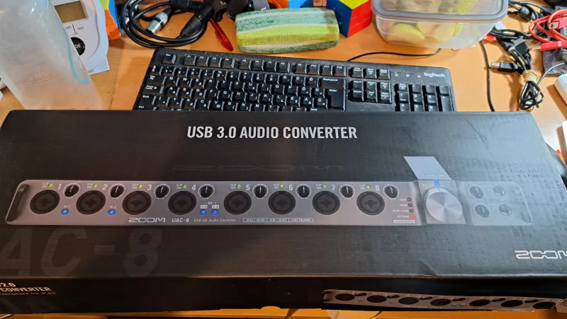 Zoom UAC-8 USB 3.0 External sound card Zoom UAC-8 USB 3.0 External sound card