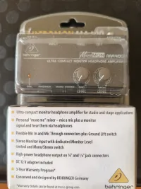 Behringer MA 400 Headphone preamp - kandork [Today, 10:54 am]