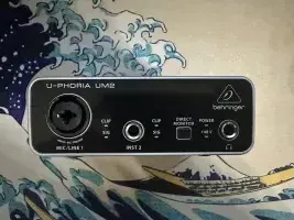 Behringer U-Phoria UM2 Tarjeta de sonido externa - nvalentin [Today, 7:18 pm]