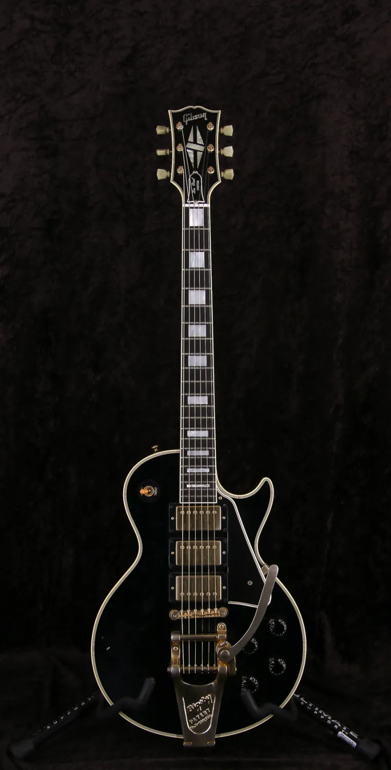 Gibson Les  Paul Custom 1957 Reissue LPB-3 Black Beauty Elektromos gitár