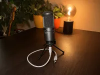 Audio technica AT2020 USB+ PodcastStúdió Micrófono de condensador - Hárs Barna [January 11, 2026, 8:27 pm]