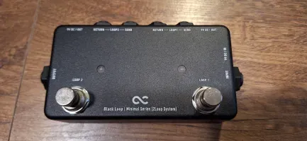 One Control Black loop, switch looper, A + B kapcsoló