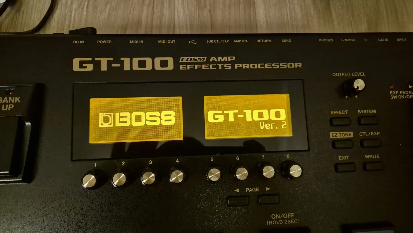 BOSS GT-100 Ver.2 Multiefectos
