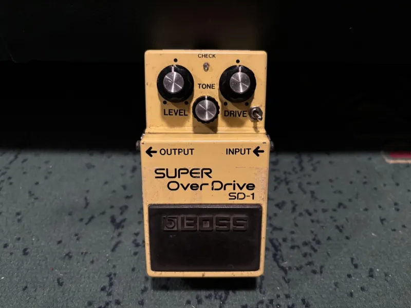 BOSS SD-1 Eldzsi mod Overdrive