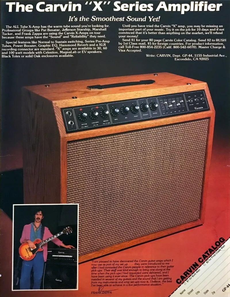 Carvin X100 tube guitar combo