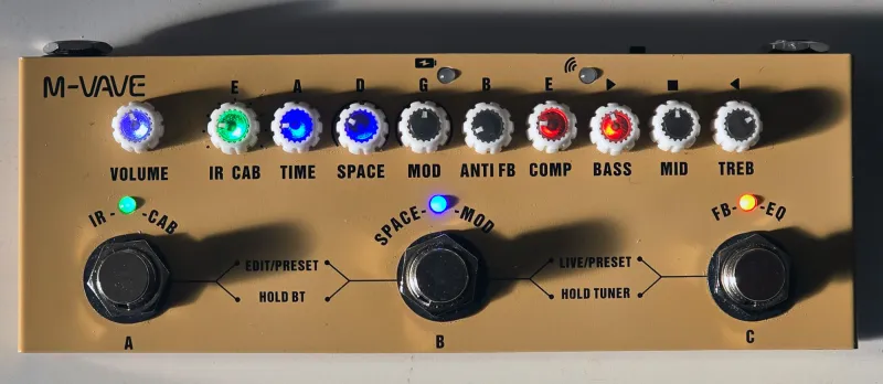 CUVAVE / M-VAVE M-VAVE Cube Baby Multi-effektový procesor