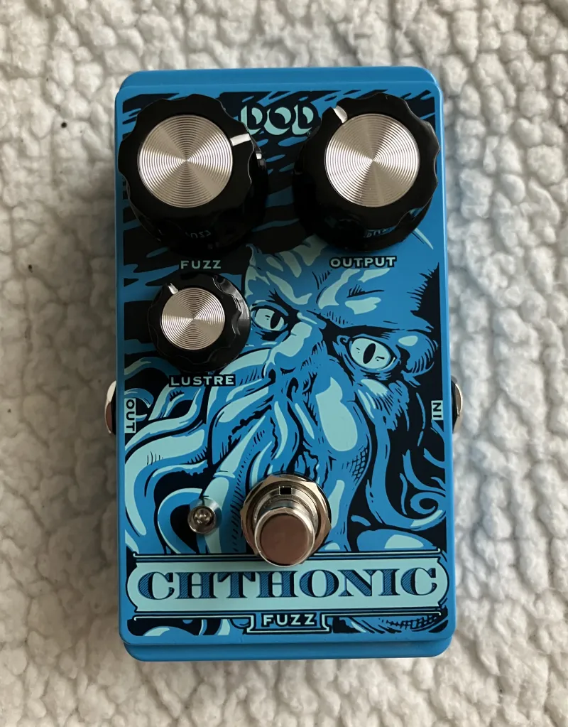 Digitech DOD Chthonic fuzz Pedal