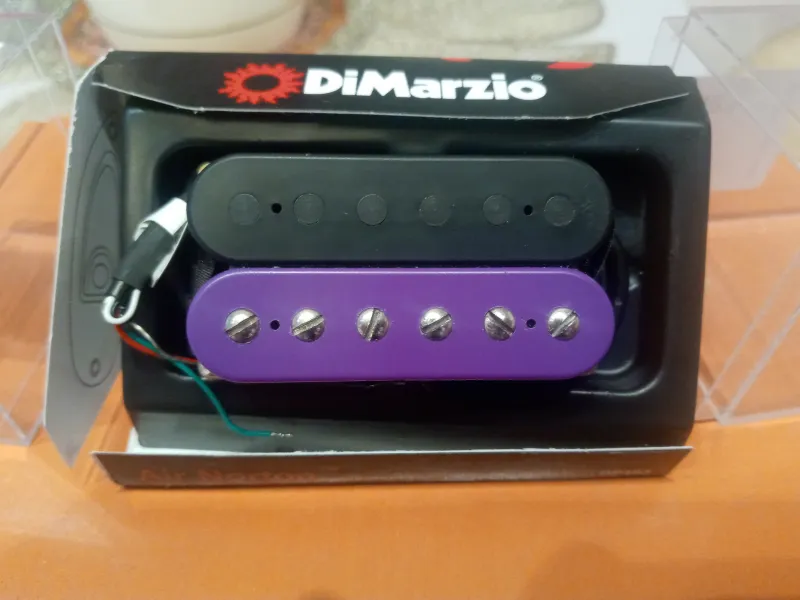DiMarzio Air Norton DP193 Black-Purple Pastilla de guitarra