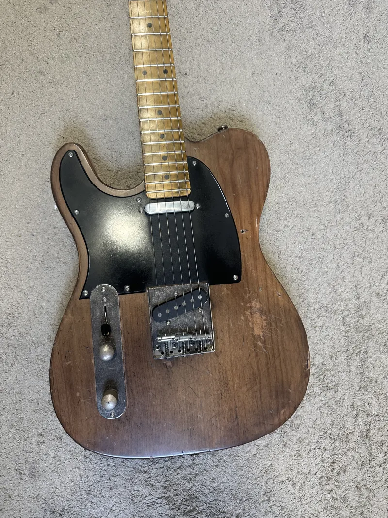 Egyedi készítésű Relic Star Telecaster Balkezes elektromos gitár