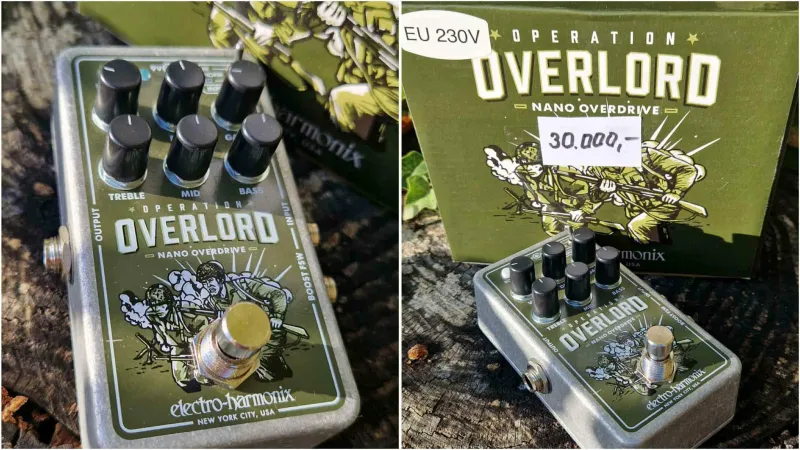 Electro Harmonix Nano Operation Overlord ovedrive Effect