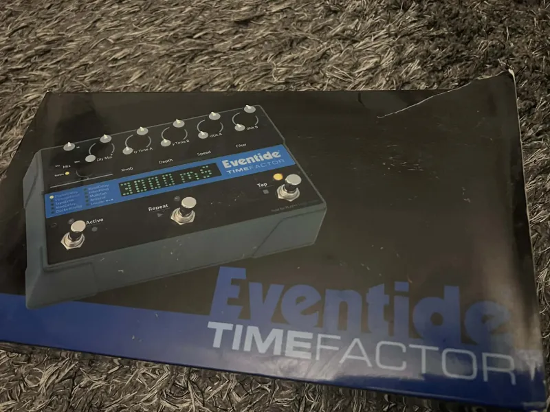 Eventide TimeFactor Gitár Effekt pedál
