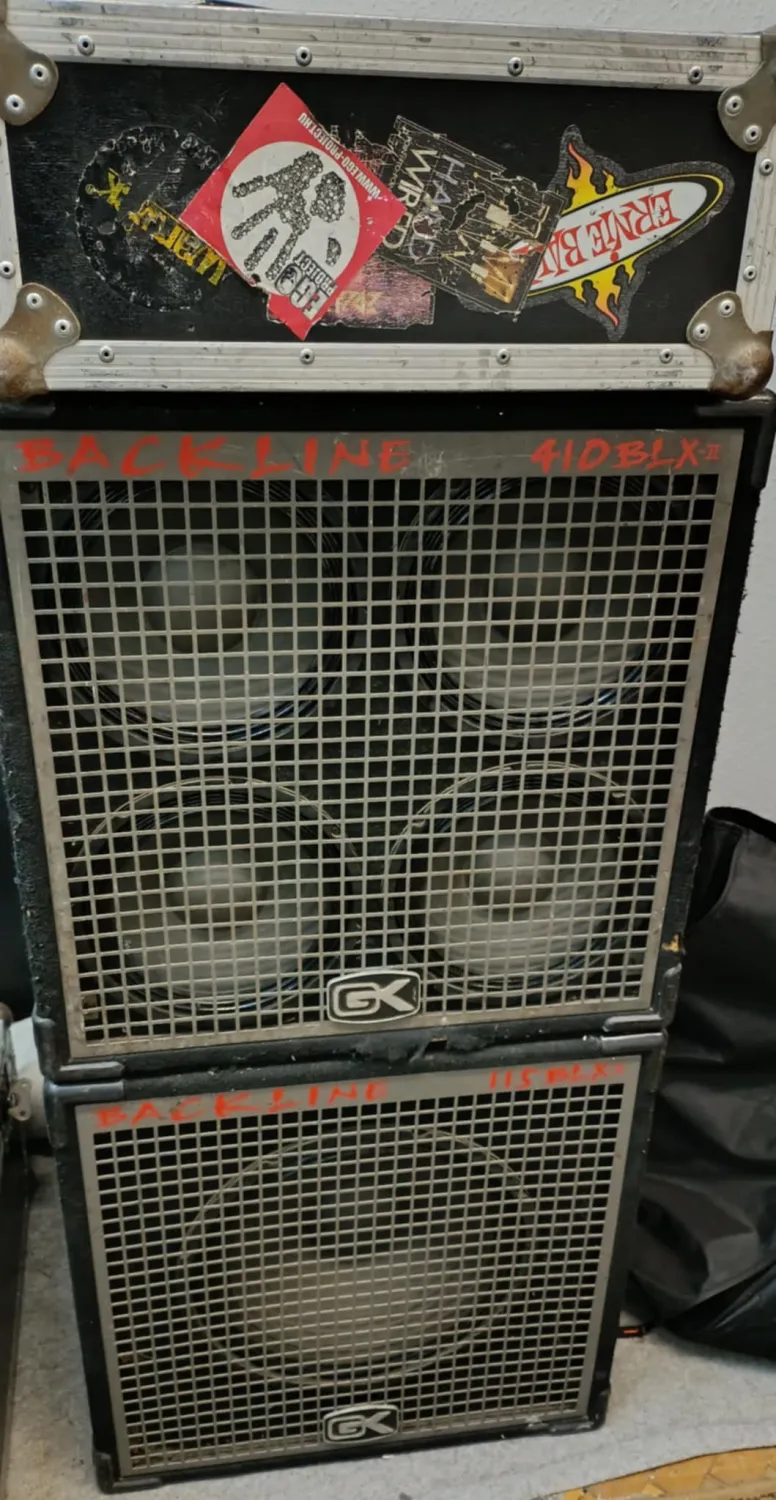 Gallien Krueger Backline 350 Cabezal y caja de bajo