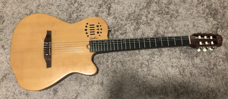 Godin Multiac Ac Sa Slim Nylon Elektroakusztikus klasszikus gitár