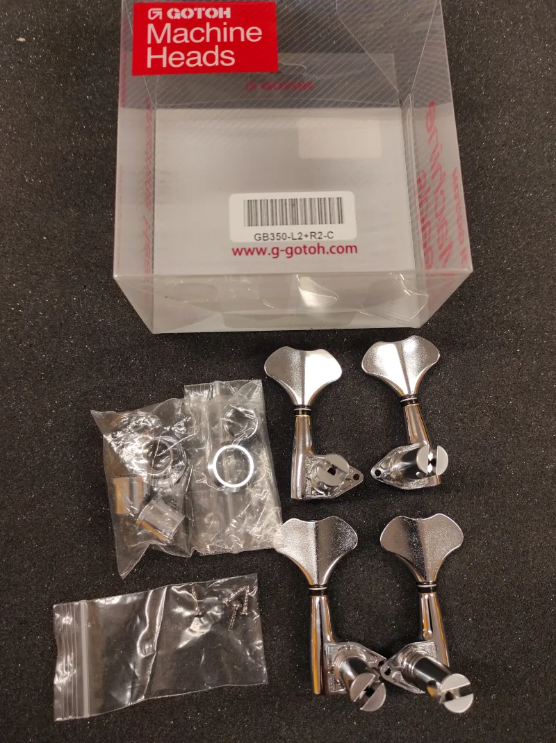 Gotoh GB350 L2+R2 C Basszusgitár hangolókulcs