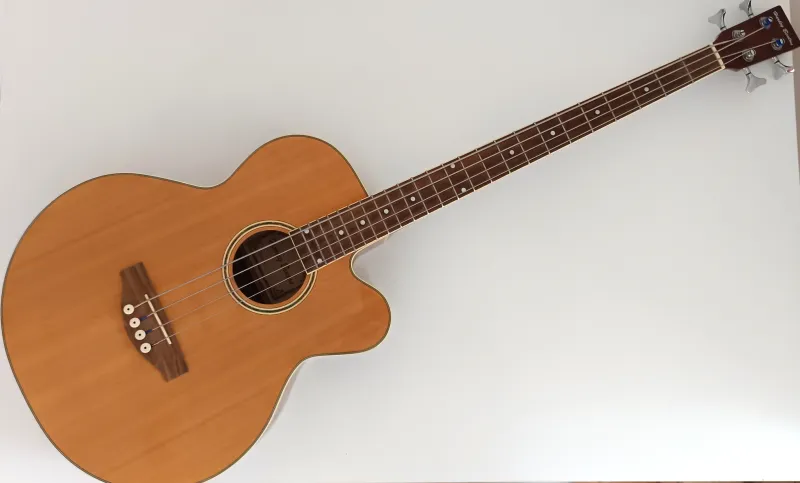 Harley Benton B-30NT Electro-acoustic bass guitar