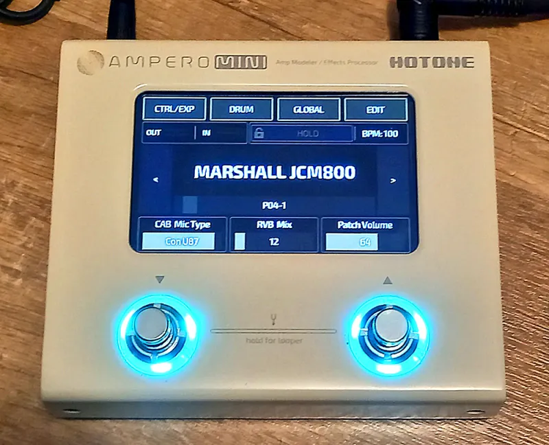 Hotone Ampero Mini Multiefectos