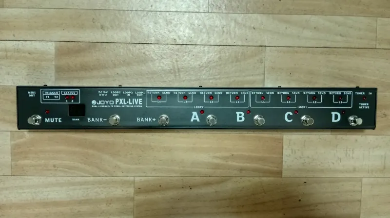 JOYO PXL-Live MIDI Fußschalter