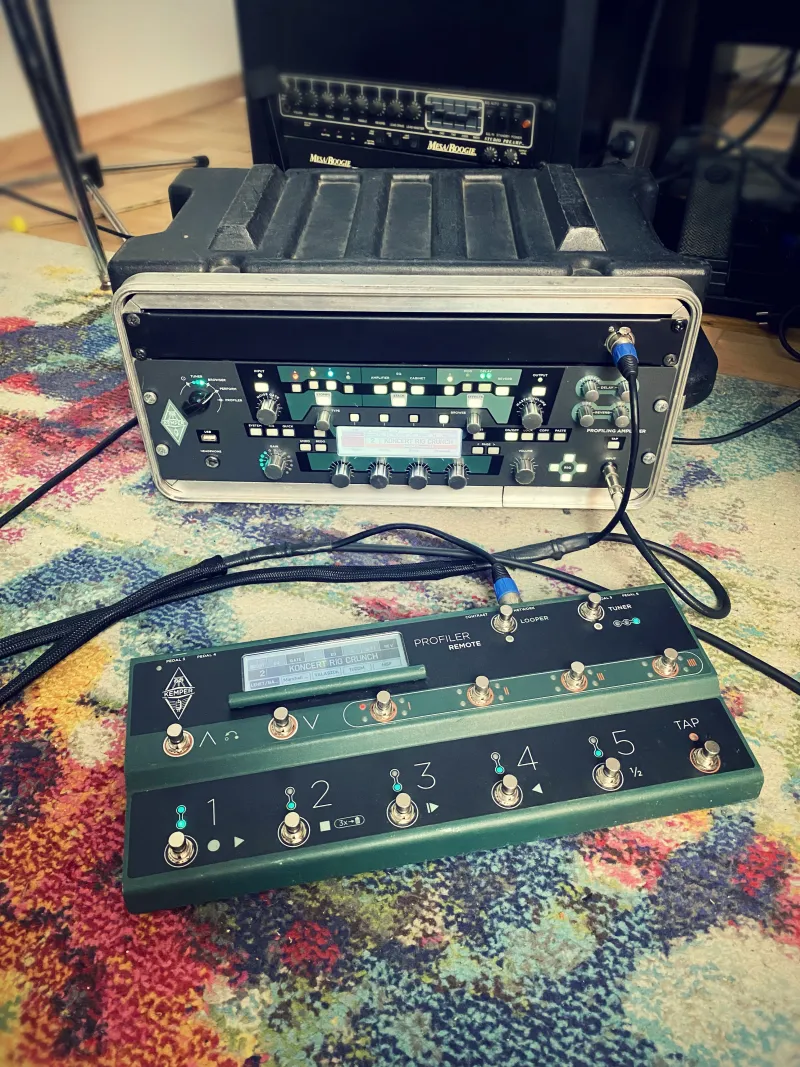 Kemper MK2 profiler rack és remote modeling guitar amplifier