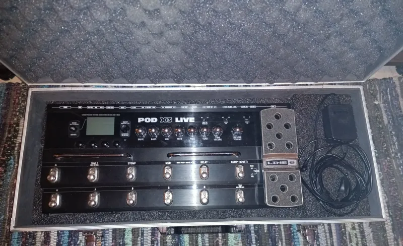Line6 Pod X3 live Multiefectos