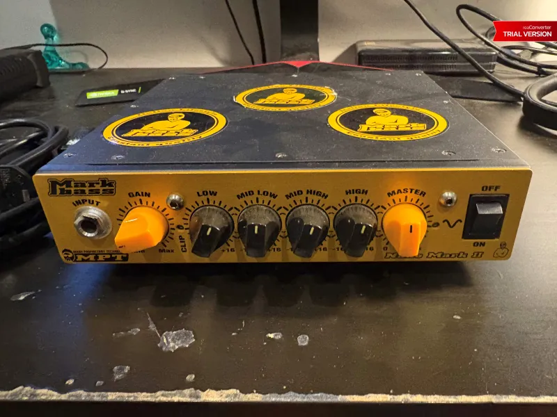 Markbass Nano Mark II + Tok Basszuserősítő-fej