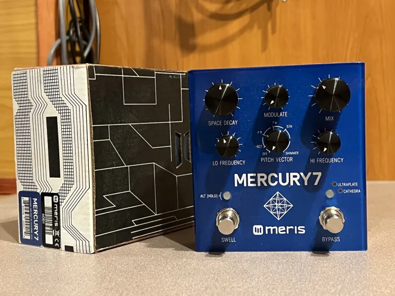 Meris Mercury 7 Reverb pedal