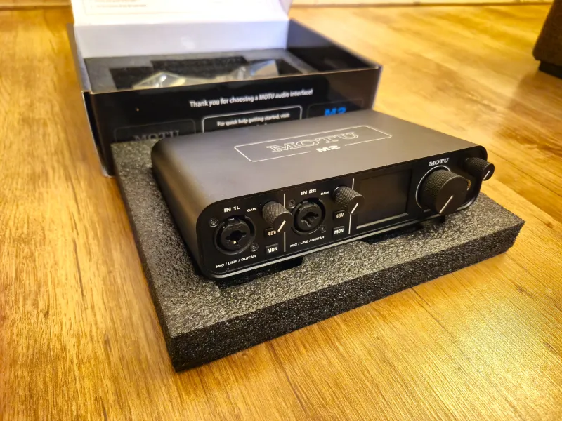 MOTU M2 Audio interface