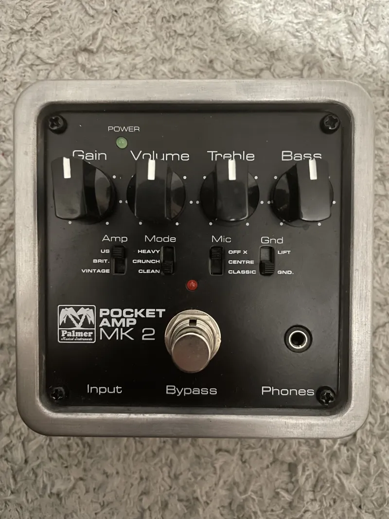 Palmer Pocket amp mkii Predzosilňovačový pedál