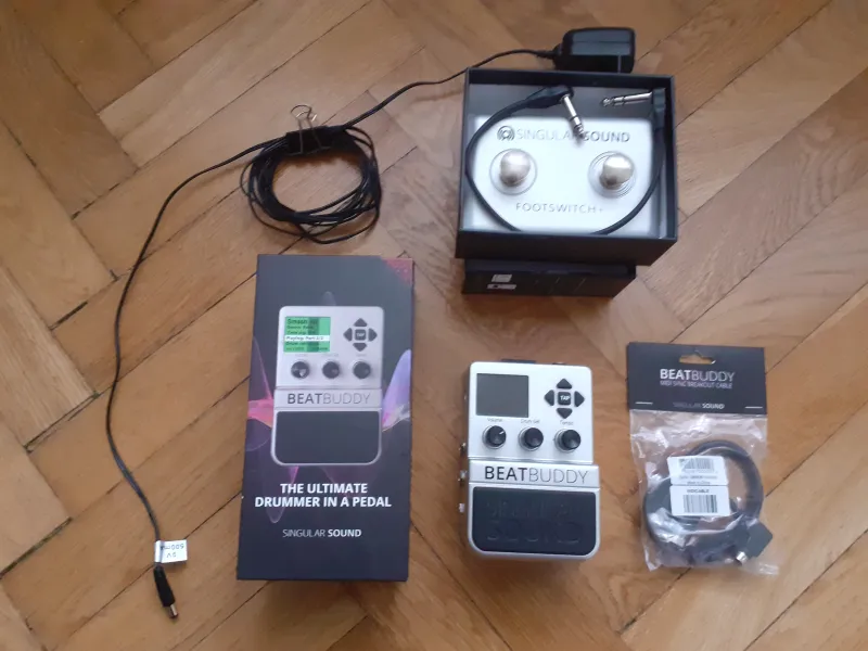 Singular Sound BeatBuddy  pedál Drum machine