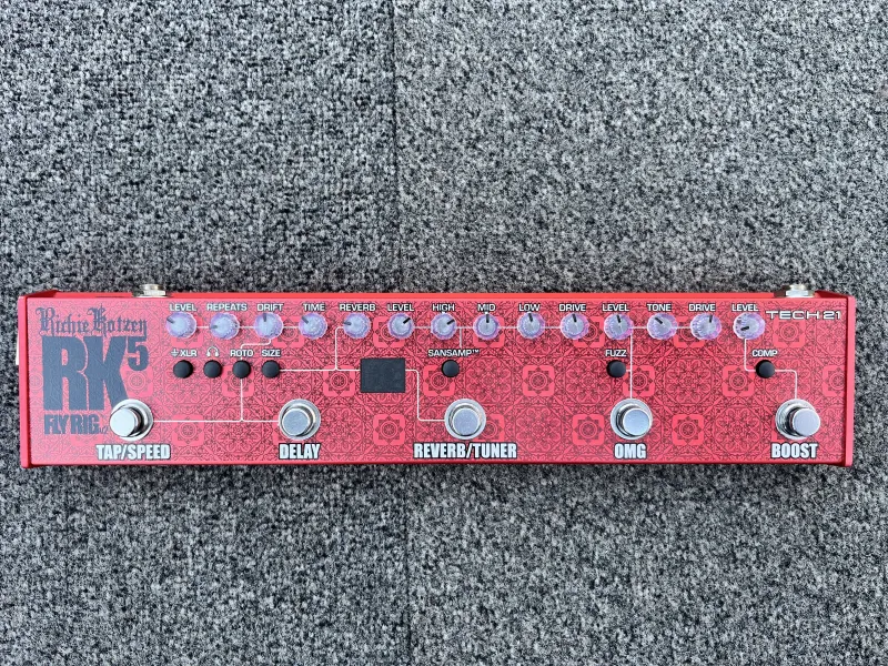 TECH 21 Richie Kotzen Signature RK5 Fly Rig v2 Multiefekt