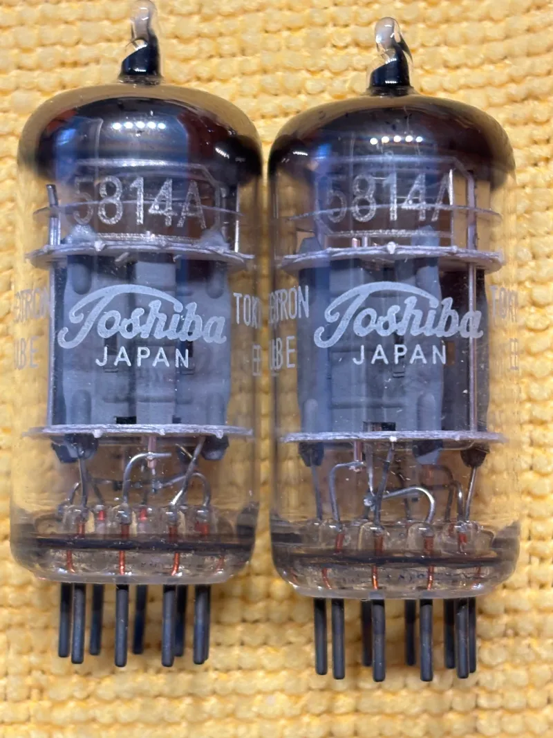 Toshiba 5814A 12AU7 NOS NIB Elektroncső szett