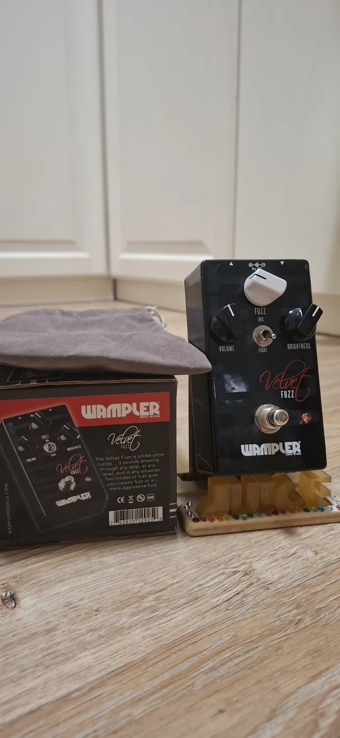 Wampler Velvet fuzz V2 Effekt Pedal