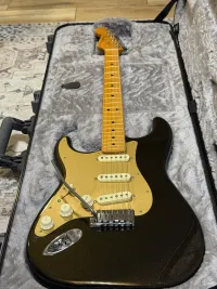 Fender American Ultra Stratocaster SSS Texas Tea Balkezes elektromos gitár - Tarjányi Máté [Ma, 00:17]