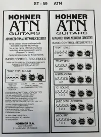 Hohner ST59 ATN hibrid elektronikás