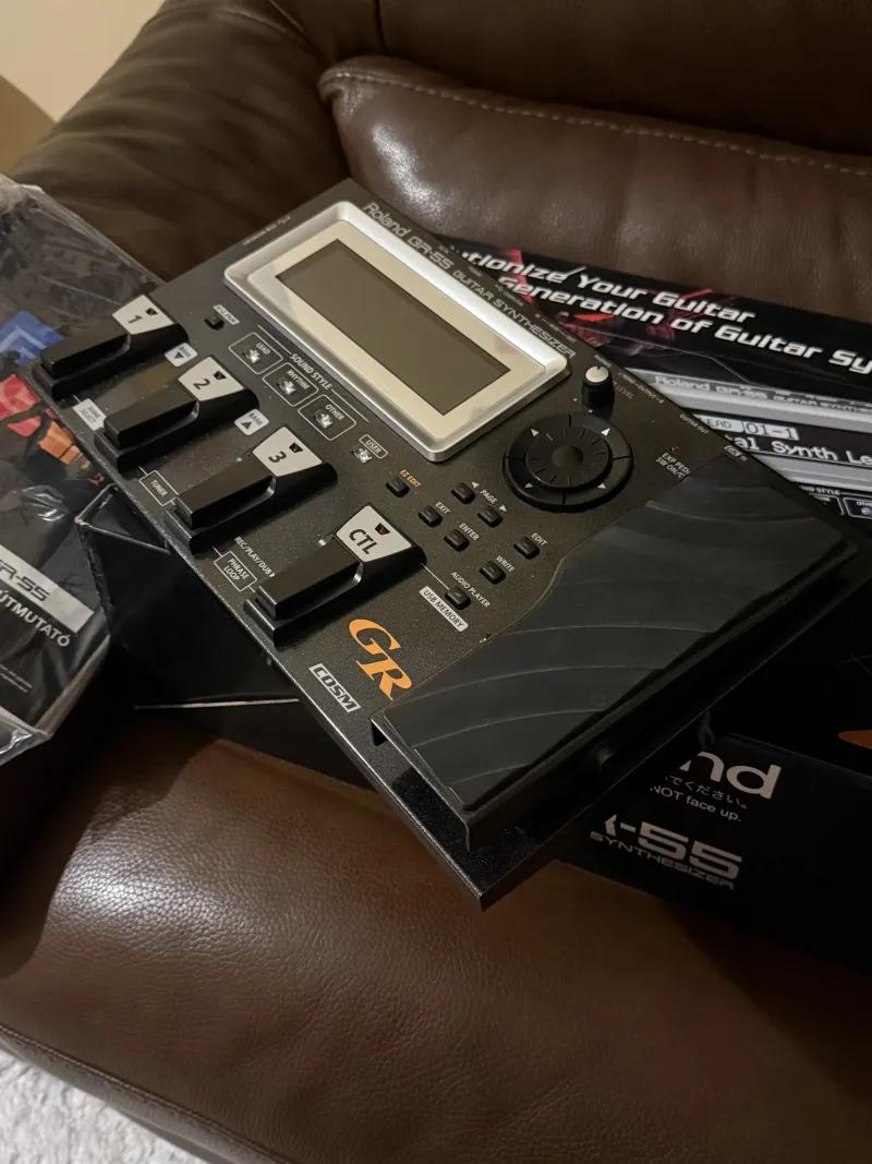 Roland GR55 + GK3 Multieffekt