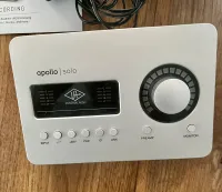 Universal Audio Apollo Solo USB  Heritage Edition Külső hangkártya - Mándi Zoltán [Ma, 10:17]
