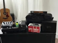 Warwick Rockboard Duo 2.0 + ISO Powerblock V6 tápegység