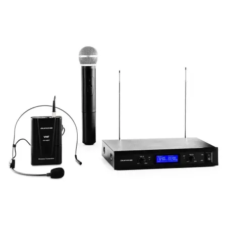 Auna Pro VHF-400 Duo 3, 2 csatornás szett Wireless microphone