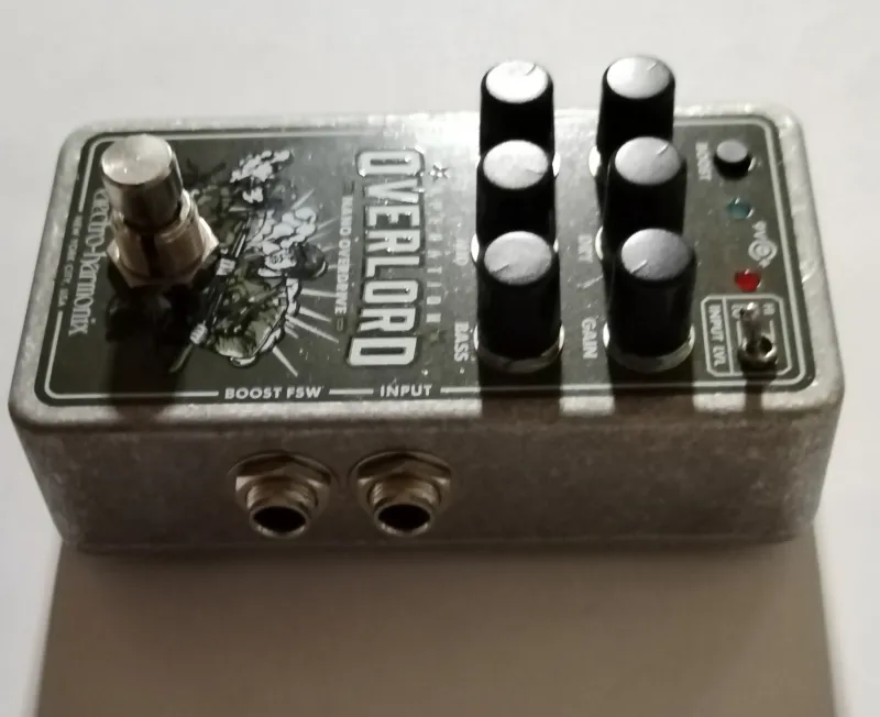 Elektro- Harmonix Nano Overlord operation overdrive Effect pedal