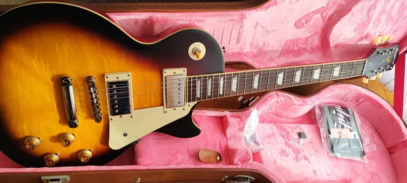 Epiphone 1959 LP Standard Outfit Aged Dark Burst Elektromos gitár