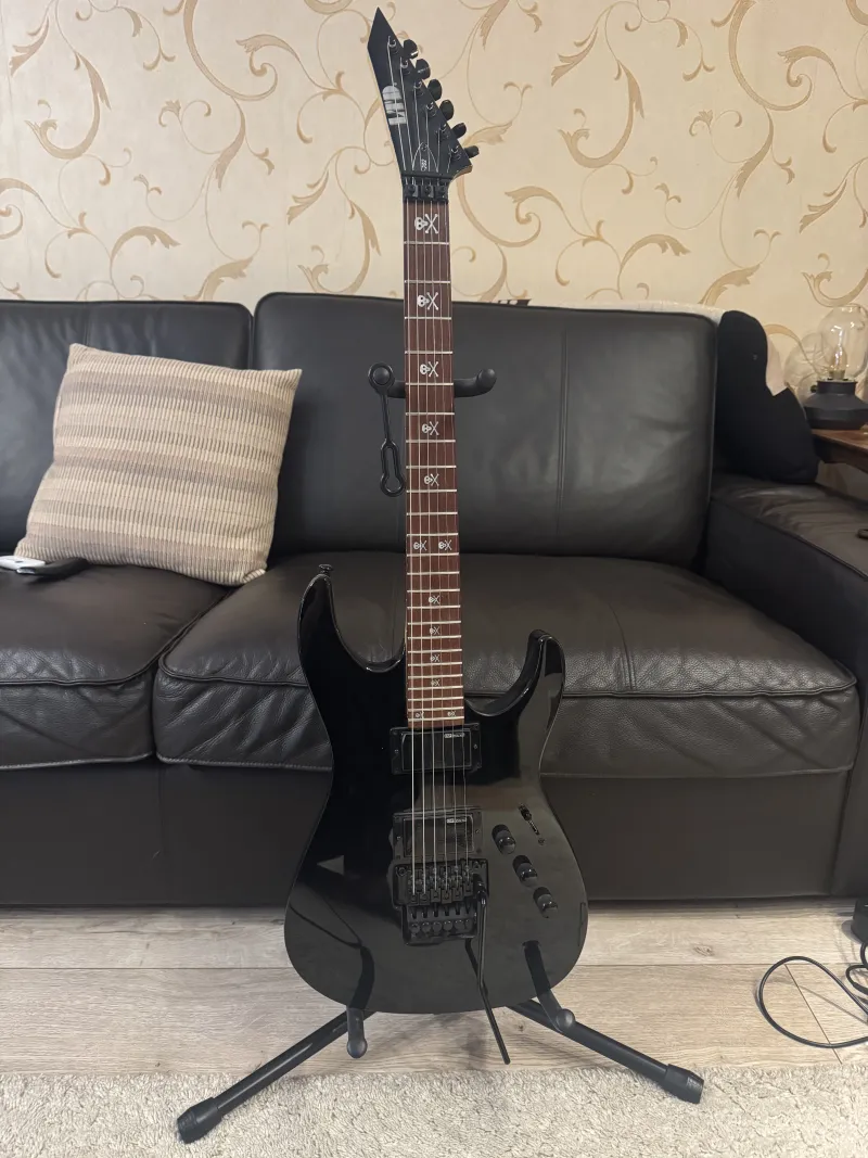 LTD ESP KH-202 BLK Kirk Hammett E-Gitarre