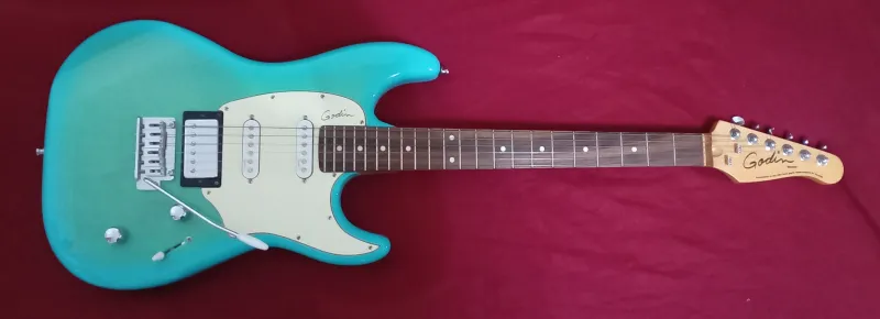 Godin Session 2014 Limited Coralblue Elektrická gitara