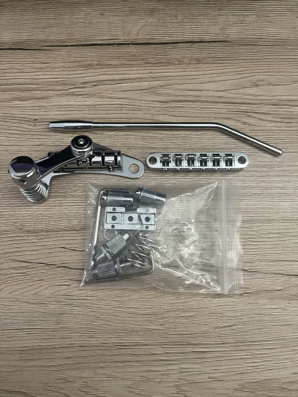 Guyker Tune-O-Matic Roller Saddle + Bridge Tremoló