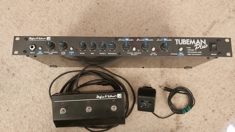 Hughes&Kettner Tubeman Plus Tube preamp multi effect
