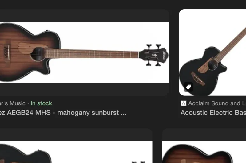 Ibanez Aegb24 Akustická basgitara
