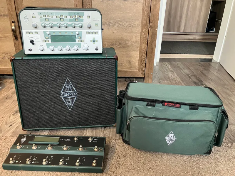 Kemper +Végfok+ Kabinet+ Remote+táska modeling guitar amplifier