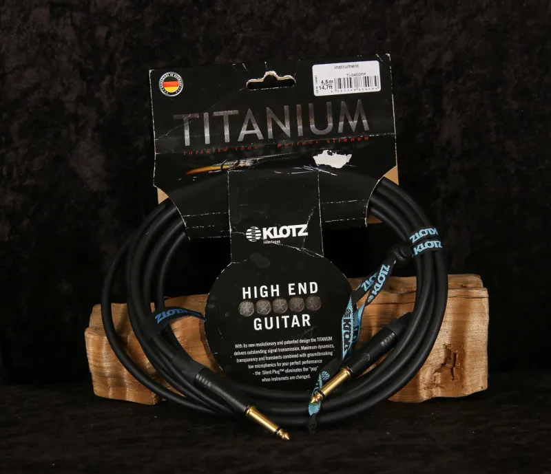 Klotz Titanium 4,5m Cable